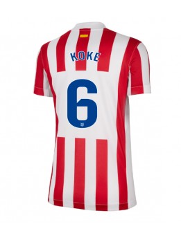 Billige Atletico Madrid Koke #6 Hjemmedrakt Dame 2025-26 Kortermet
